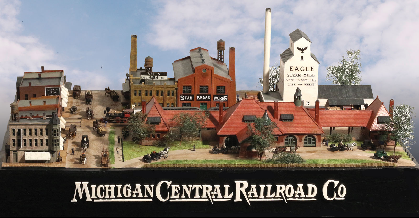 N-Scale Railroad Depot, Kalamazoo, MI by Thorsten Hambusch