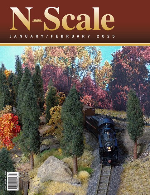 nScale Magazine cover January/February 2025